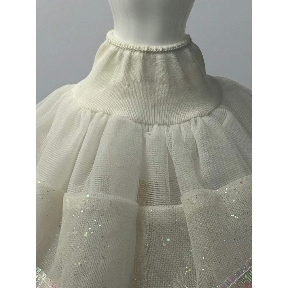 Mattel Barbie 1992 Secret Hearts Fashion Iridescent Skirt Only